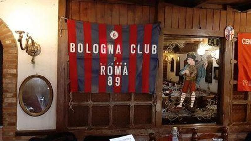 Se Meo Patacca tifa Bologna: a Trastevere c’è un’oasi rossoblù